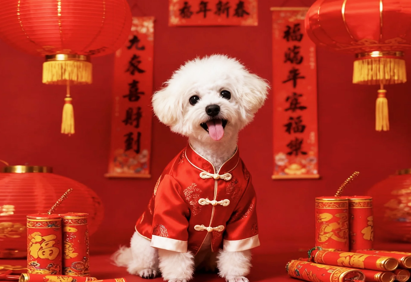 新年宠物穿搭指南：让毛孩子们也喜庆洋洋过新年！